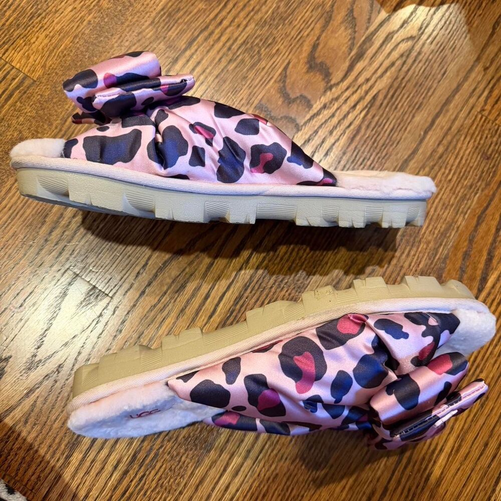 Ugg Women's Pink and Purple Slippers - Picture 2 of 6